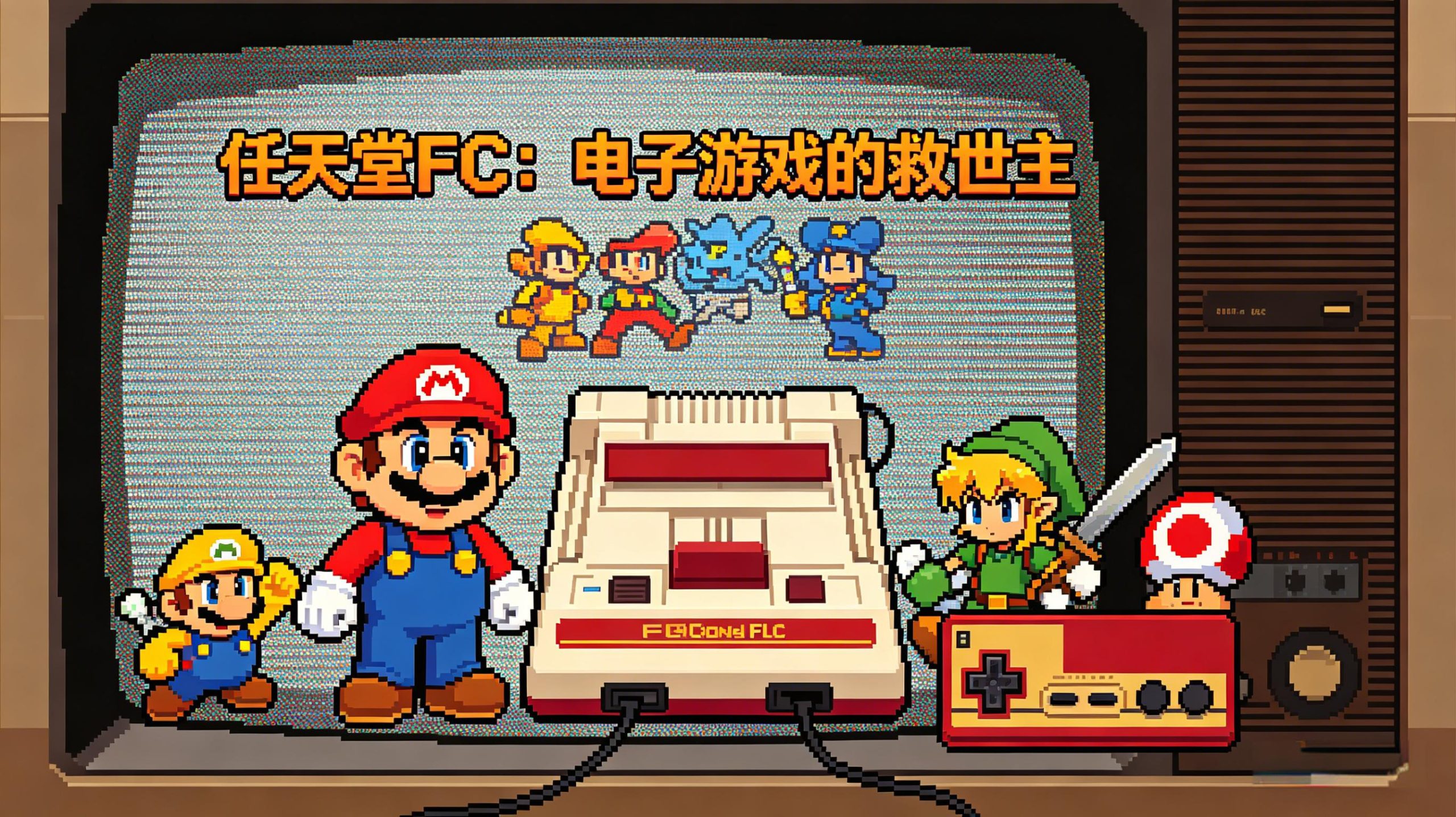 漫谈任天堂FC:电子游戏的救世主