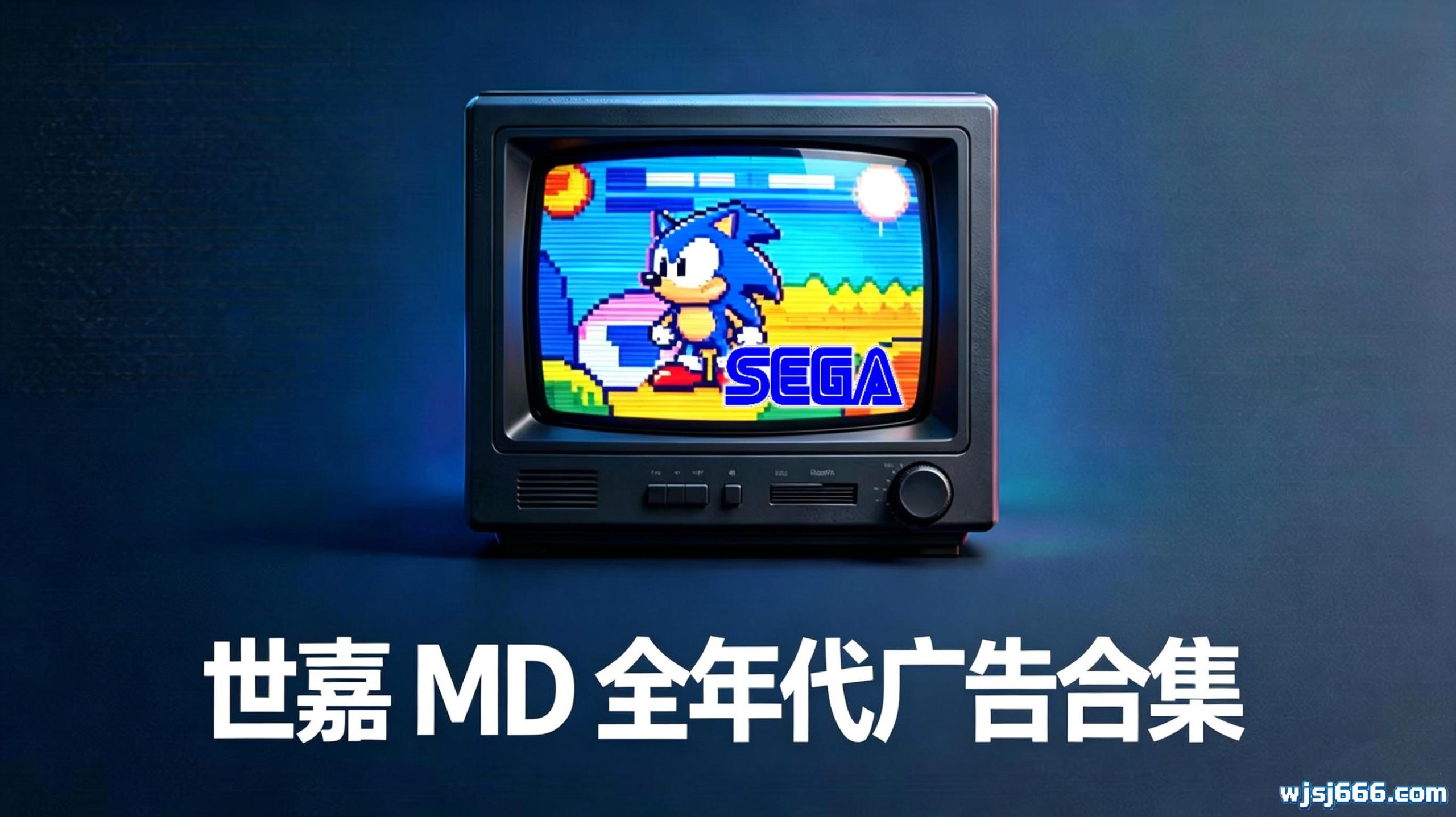 点击放大图片 十六位荧屏往事-世嘉 MD 全年代广告合集