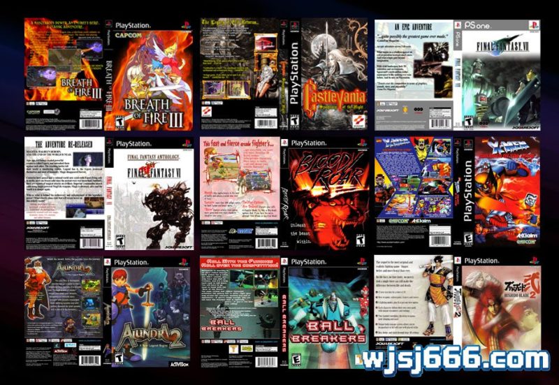 PS1高清封面收藏合集-无羁世界