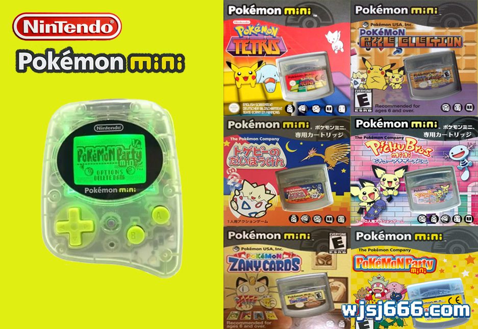 游戏Pokemon Mini 43款游戏合集
