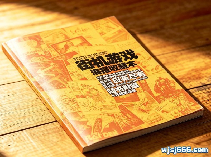 街机游戏海报收藏本｜怀旧街机美术典藏集-无羁世界