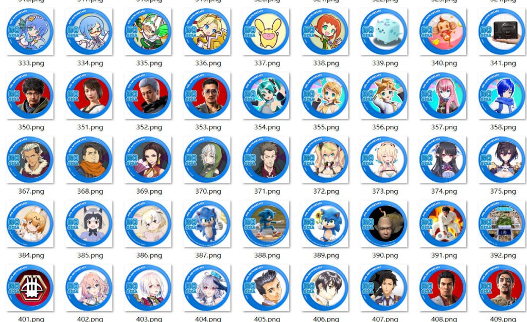 图片[5]-世嘉 60 周年「GO SEGA」头像合集-无羁世界